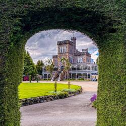 Das Larnach Castle - 1871 erbaut und ein Kleinod der Gegend