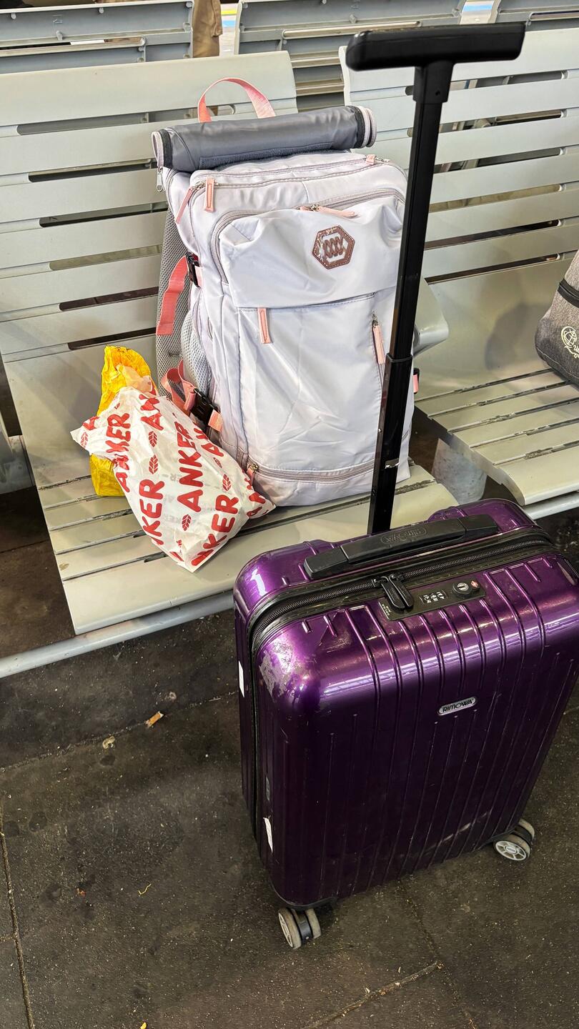 Es kann losgehen, die Koffer sind gepackt. Äh - der Koffer 😉