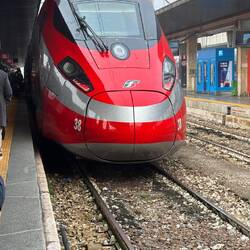 Unser Frecciarossa - italienischer Hochgeschwindigkeitszug