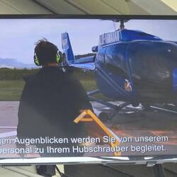 Sicherheitseinweisung vor dem Flug