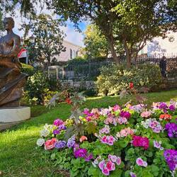 Denkmal für die verunglückte Fürstin Gracia Patricia