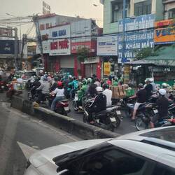 Ho Chi Minh flying bike squads