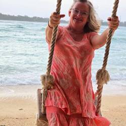 Love these beach swings