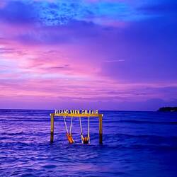 It was rough and a challenge to get onto it - well over my head!