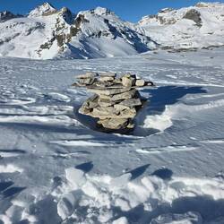 Auch hier gibt es Steinmännchen