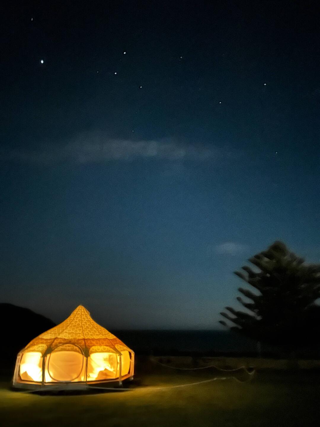 Noch ein nächtliches Foto mit dem Sternbild " Kreuz des Südens" Southern Cross✨💫