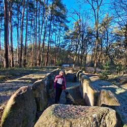 ...das ist über 4000 Jahre alt und sehr geräumig.