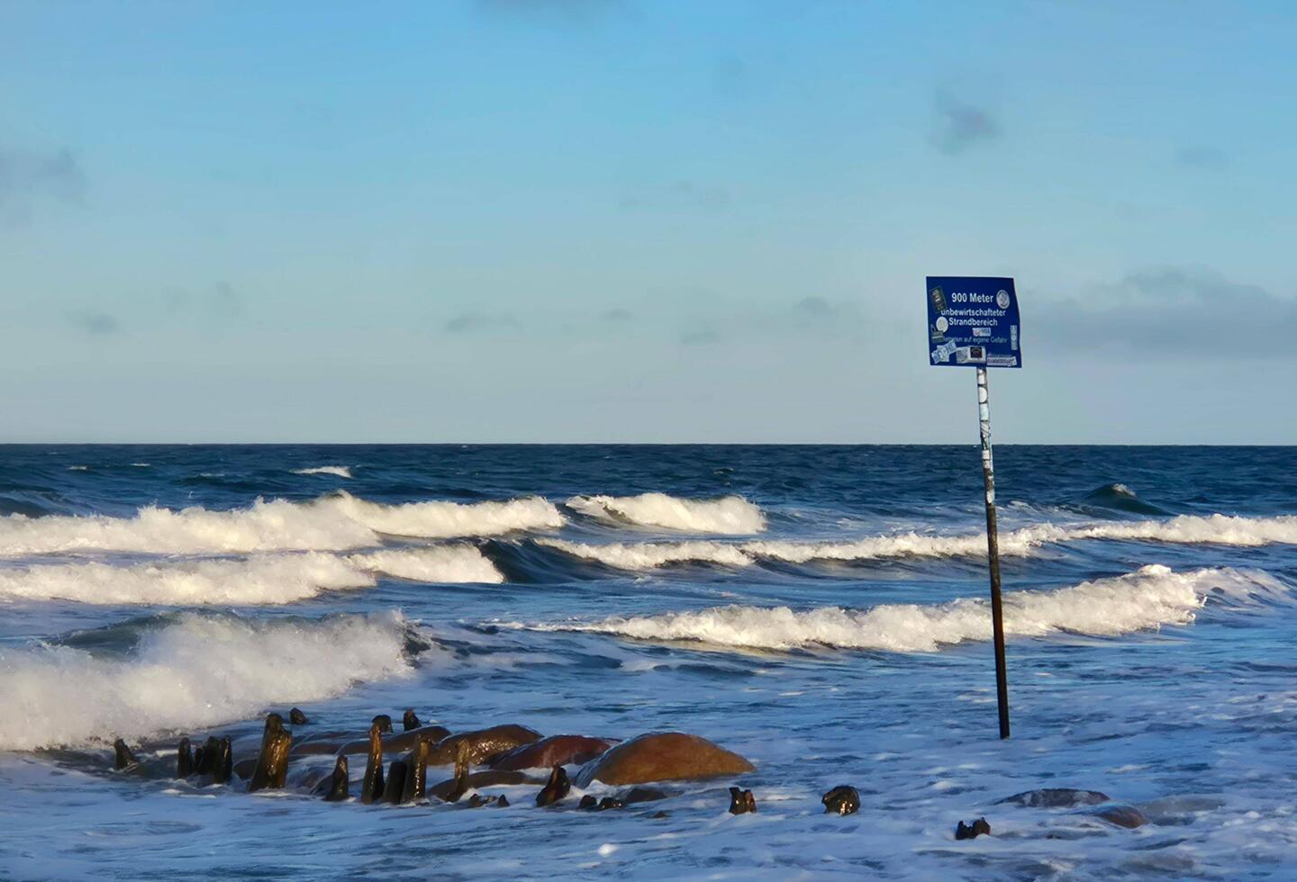Sturmflut - Strand unter 😄