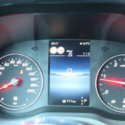 -8°C in der Anzeige