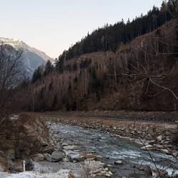 Das war an dem schönen Fluss aber wir waren da wie auf einem präsentierteller 😉