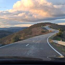 Tolle Rückfahrt durch die Berge