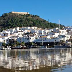 San Lucár de Guadiana auf spanischer Seite