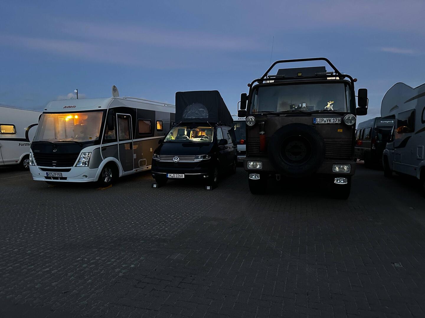 Wir sind mal wieder die Kleinsten zwischen den Großen ☺️🤪