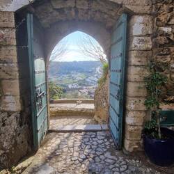 The view over the valley