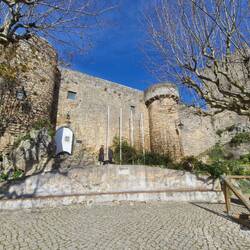 The walls of the village