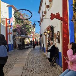 Inside the walled village of Orberio