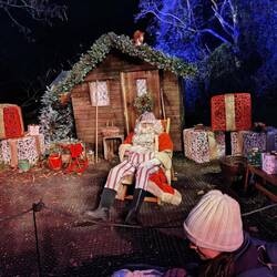 Santa working some serious overtime in Kew Gardens