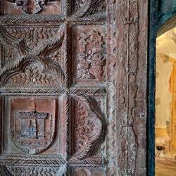 Detail of Camera d'Oro, Torrechiara.