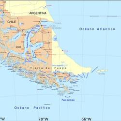 Magellan und Drake Strasse