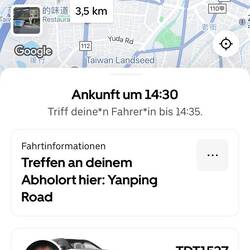 Uber Taxi ist schon eine tolle Sache ( zumindest für mich als Fahrgast)