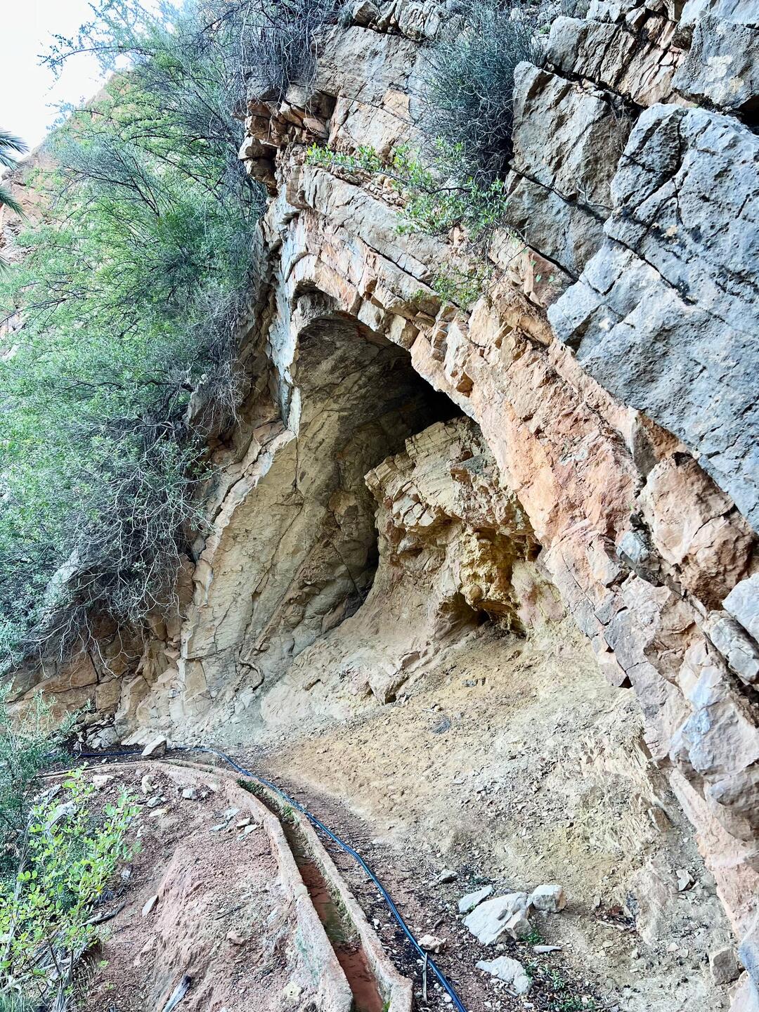 Auf dem Weg zum Wasserfall