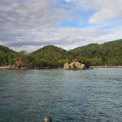 Da drüben Nächtigen wir heute.