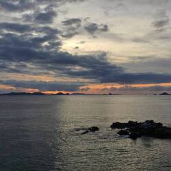 Magischer Sonnenuntergang.