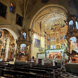 Interior of Church of San Pedro