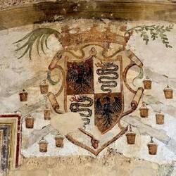 Detail inside the fortress church.