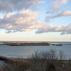 Düne von Helgoland aus