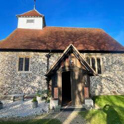 St. Mary's Church where we rang the bell