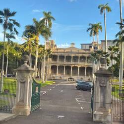 Das einzige Schloss in den USA von den Königen von Hawaii gebaut