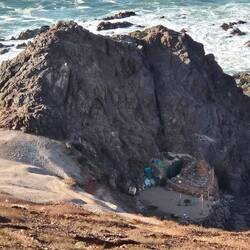 El puesto avanzado de pesca