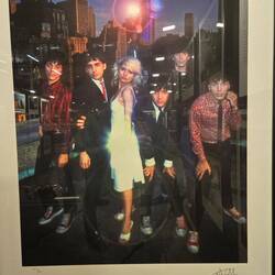 Blondie photographer exhibit at the Barbican Library
