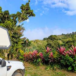 Noch a bisserl Sonne am Übernachtungsplatz in "Berlin"