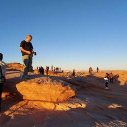 Sonnenuntergangsanbeter