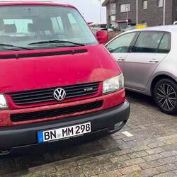 Da steht er, der gute alte VW Bus T4 MULTIVAN ALLSTAR