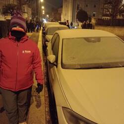 Frosty start to the new year, -1 feels like-6 🥶