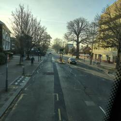 Despite the sun being day out, air temperature was below zero most of the day