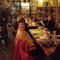 Pre-wedding NYE dinner, The Marlborough, Richmond Hill