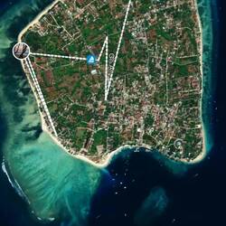 When Dale guided us on our bike ride, I think he thought he was sailing and had to tack 😆