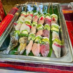 Some of the seafood offerings