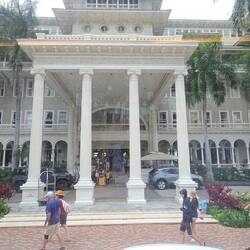 Das Moana Surfrider am Waikikibeach