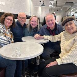 Tina, Neal, Karen, Bruce and Shirley (Neal's mom)