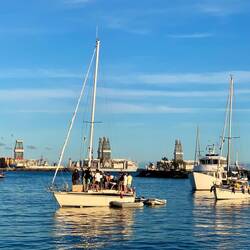 Die Jugend trifft sich zur Silvesterparty