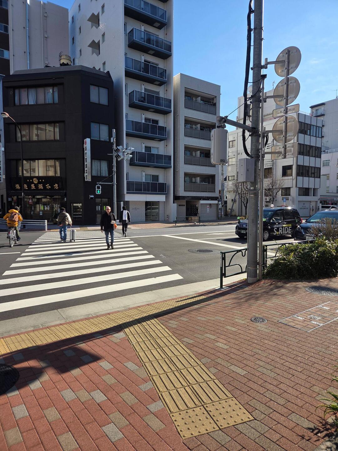 Craig on the way back with my morning cofee