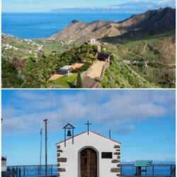 Kapelle von oben und Kapelle erreicht