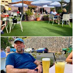 Belohnung in einer netten Bar in Hermigua