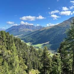 Blick nach Livigno