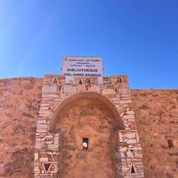 The library run by Saif Al Islam